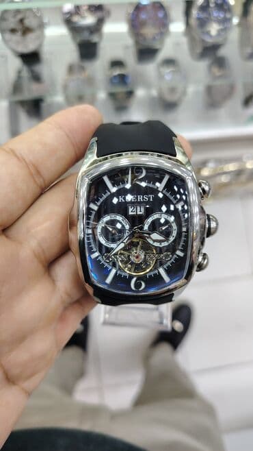 saat gumuş: Yeni, Qol saatı, rəng - Qara — 1