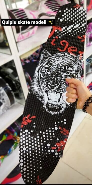 где купить скейт в баку: Qulplu skate modeli - Taşıma üçün inteqrə olunmuş qulpla praktik — 1