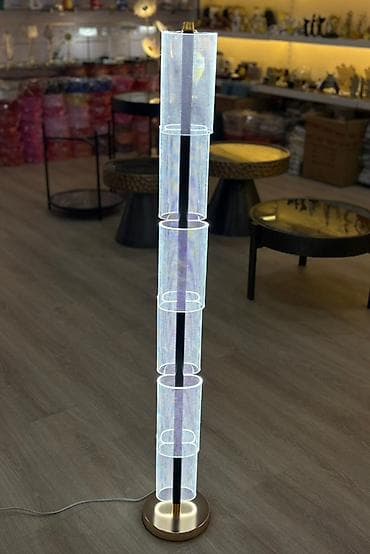 Müasir dizaynlı LED döşəmə lampası - Tip: Elektriklə işləyən döşəmə