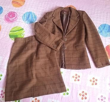 qaqa dəsti: Qadın kostyumu – 2 parçalı dəst - Brend: Eleganza(etiketdə göstərilir) — 1