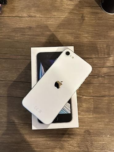 IPhone SE 2020, 128 GB, Ağ, Barmaq izi lalafo.az -da IPhone SE 2020, 128 GB, Ağ, Barmaq izi