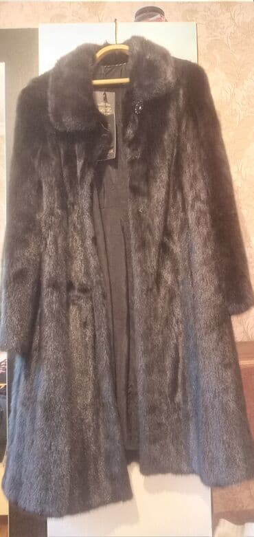 норковая шуба цена бишкек: Qara mink (şinşilla effekti) kürk palto - Material: təbii mink — 1