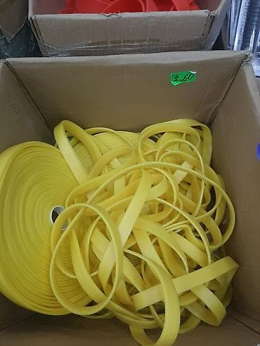 dim listening 1: Lateks elastik rezin lentlər (qırmızı və sarı) Məhsul təsviri: - — 3