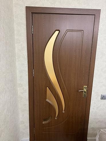 dam: İşlənmiş Otaq qapısı 90x205 sm Çərçivə ilə, Ünvandan götürmə — 1