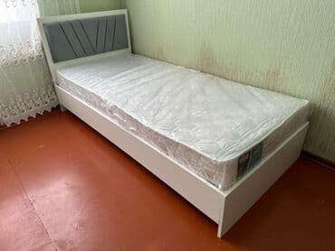 декоративная мебель: Для девочки и мальчика, Новый, Кровать, Без подьемного механизма, С матрасом — 10