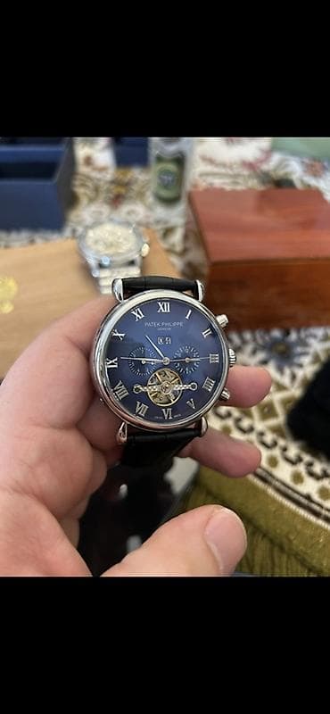 amerika saati: Yeni, Qol saatı, Patek Phillipe, rəng - Mavi — 1