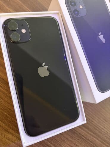 Qaşıqlar: IPhone 11, Qara, Face ID — 6