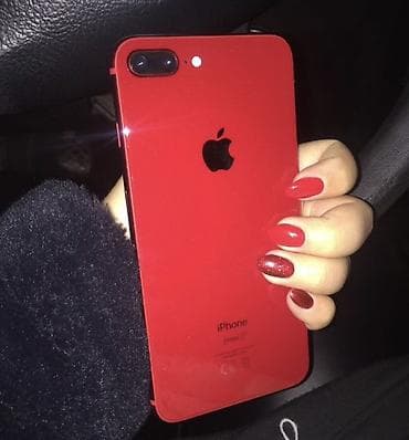 apple imac: IPhone 8 Plus, 64 GB, Qırmızı, Simsiz şarj — 1