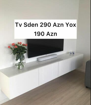 mətbəx rəfləri: Yeni, Düz TV altlığı, Polkalı, Laminat, Azərbaycan — 6