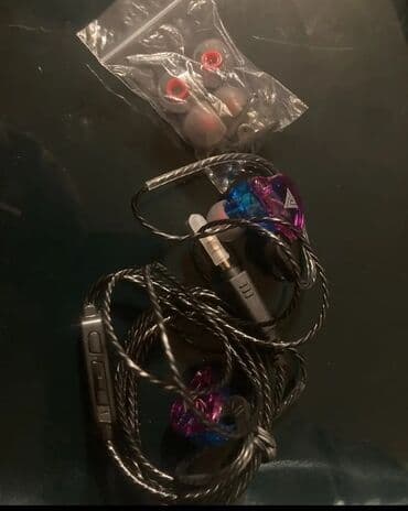 yaxa mikrofonu: Yeni Simli Qulaqcıqlar, QKZ, rəng - Bənövşəyi — 2