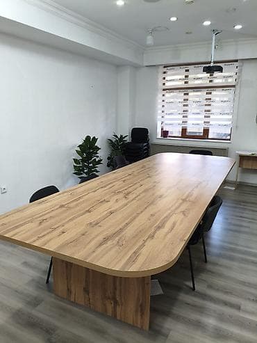 dolap ofis: Oval masa, Siyirməsiz, Teksturalı laminat, Zəmanətsiz, Kredit yoxdur — 2