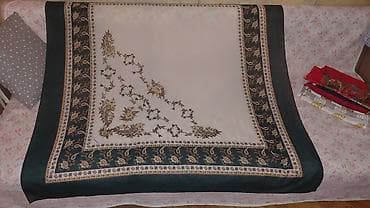 Döşək üzləri: Məhsul: Çiçək naxışlı yaylıq/şal dəsti - Parça: müxtəlif toxumalar – — 8