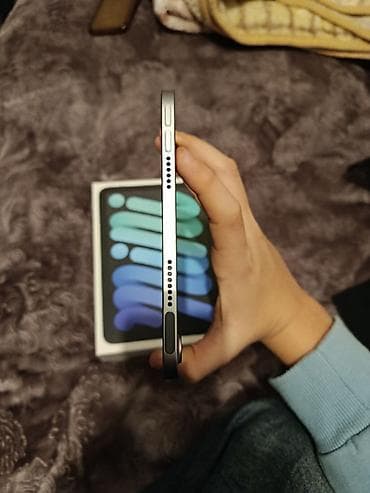 Apple iPad: Apple iPad mini (A17 Pro) Wi‑Fi — 128 GB, Space Gray,barter var 99%pil — 7