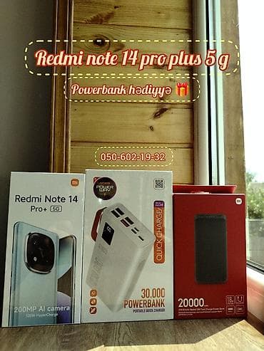 redmagic astra: 🔥 Redmi Note 14 Pro+ 5G 📱 8GB RAM | 256GB Yaddaş 💾 💎 Premium görünüş — 3