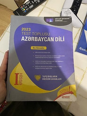 Testlər: İngilis dili Testlər 11-ci sinif, Gülnarə Ümüdova, DİM, 1-ci hissə, 2023 il — 5