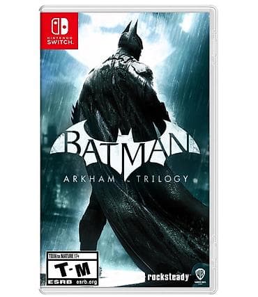 switch: Məhsul: Batman: Arkham Trilogy – Nintendo Switch üçün fiziki versiya — 1