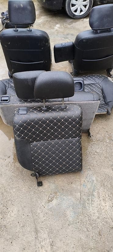 Şin və təkərlər: Mitsubishi Airtrek üçün alikantar dəri oturacaqlar. Tam saz vəziyyətdə — 3