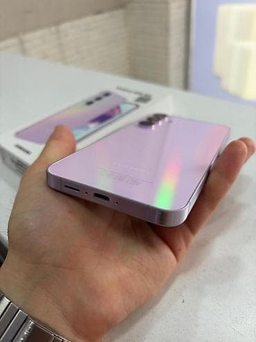 s iii mini: Samsung Galaxy A55 5G, 128 GB, rəng - Bənövşəyi, Sensor — 8