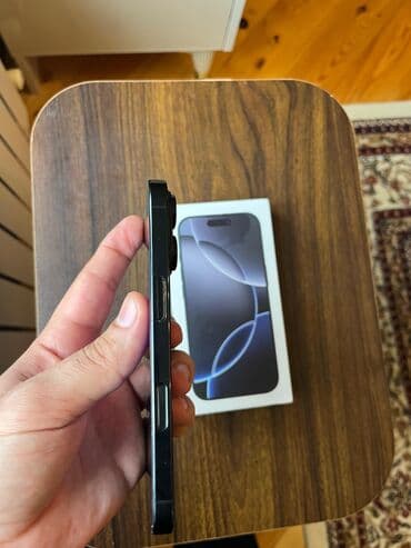 Apple iPhone: IPhone 16 Pro, 256 GB, Jet Black — 8