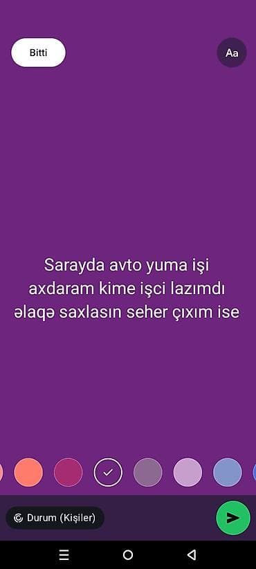 is axtariram tecili 2019: Avtoyuyucu, 25 yaş, 5 ildən artıq təcrübə, Natamam iş günü — 1
