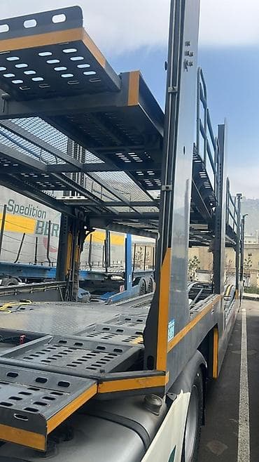 yuk maşın: Avtomobildaşıyan yarımqoşqu – 2 səviyyəli, hidravlik tənzimlənən — 7