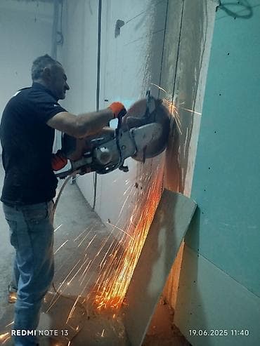 Beton kəsən beton deşən betonlarin i̇stənilən ölçüdə vəi̇stənilən