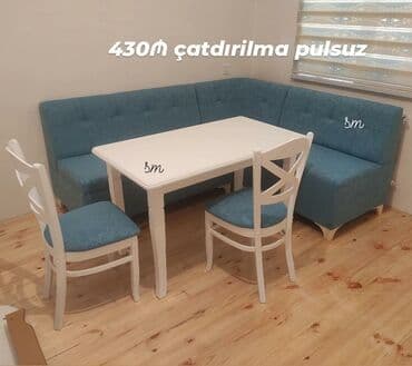 стол кухонный: ✔️Sifarişlə✔️ ✔️Kuxna üçün stol stul dəsti✨✨. 2 stul masa künc divan — 12