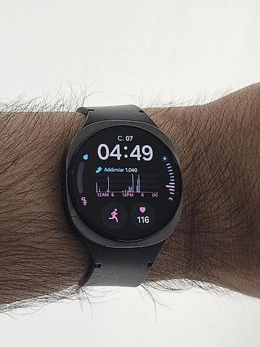 samsung bluetooth: Новый, Смарт часы, Samsung, Сенсорный экран, цвет - Черный — 5