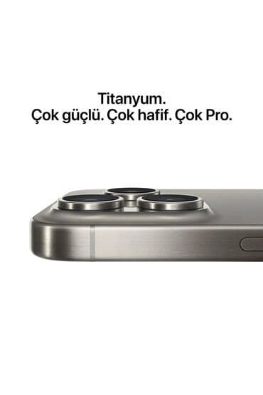 yağ çəkən aparat qiyməti: IPhone 15 Pro, 128 ГБ, Natural Titanium — 3
