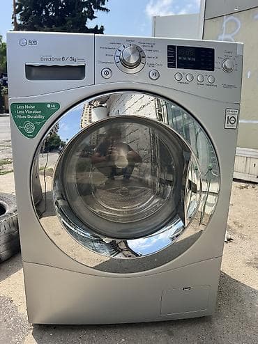 et masini: Paltaryuyan maşın LG, 9 kq, İşlənmiş, Avtomat, Qurutma var, Kredit yoxdur, Ödənişli çatdırılma, Ünvandan götürmə — 1