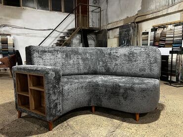 ev üçün divan: Divan, Açılmayan, Bazasız, Vеlur parça, Çatdırılma yoxdur — 3