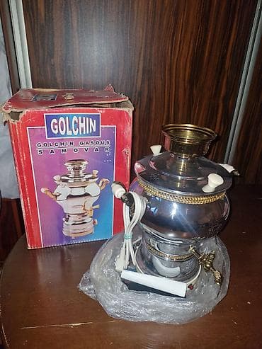 od samavari: Yenidir islenmeyib.son qiymet 50. Golchin qazlı samovar - — 3
