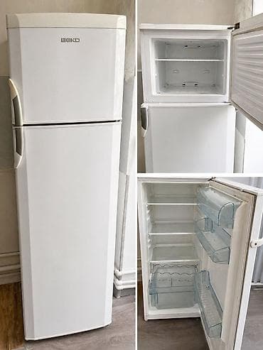 2 qapılı Beko Soyuducu Satılır, rəng - Ağ