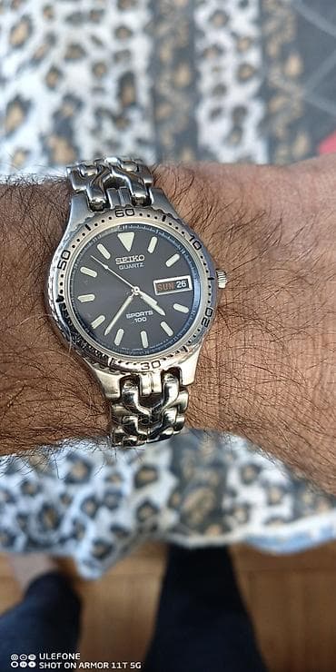 cocoon giyim: Seiko sport arginal yapon real qiyməti 370$ az işlənib təzə kimidi — 3