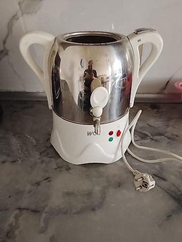 Elektrik samovar/çayçı - Material: paslanmayan polad gövdə, plastik