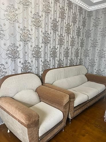 ön oturacaqlar: Yeni, Divan, 2 kreslo, Bazasız, Açılan — 4