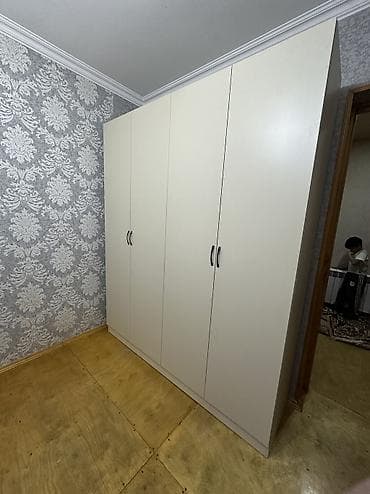 şifonerlər islenmis: Yeni, 4 qapılı, Güzgülü, Boz, Digər material, Açılan, Düz dolab — 4