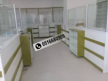 aptek dizaynlari: Aptek vitrin mebel sifarişi — 1