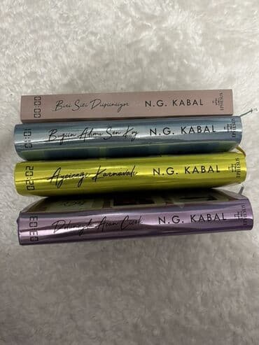 набор художника: Məhsul: Türk ədəbiyyatı kitabları dəsti Tərkib: - N.G. Kabal imzalı 4 — 1