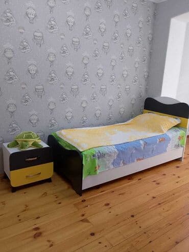 iki mərtəbəli uşaq çarpayısı: İşlənmiş, Təknəfərlik çarpayı, Bazasız, Matrassız, Siyirməsiz — 1