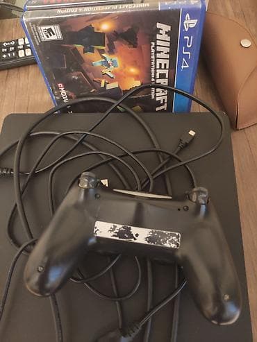 irşad electronics ps4: PlayStation 4 Slim oyun konsolu və oyunlarla bir yerdə. PlayStation — 3