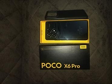 blu ray disk: Poco X6 Pro, 512 GB, rəng - Boz, Sensor — 2