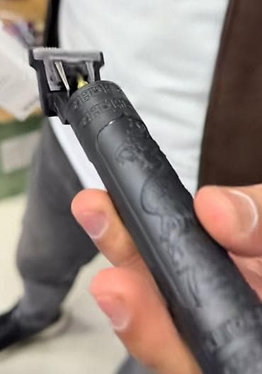 Professional saç konturu və bığ/saxqal üçün elektrikli trimmer -