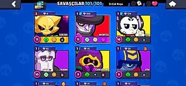 Искусство и коллекционирование: Brawl Stars hesabı – yüksək səviyyəli və tam toplanmış kolleksiya - — 2