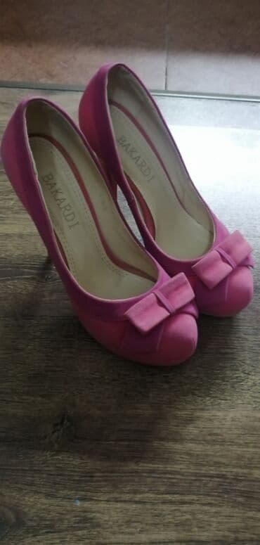 Tuflilər: Tuflilər, Ölçü: 36, rəng - Çəhrayı, İşlənmiş — 4