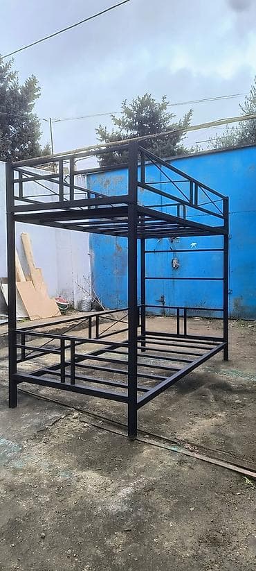 az xeritesi: Oğlan və qız üçün, Çarpayı, Matrassız, Siyirməsiz, Dəmir — 2