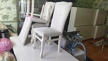 maslar: Mətbəx üçün, Açılmayan, Dördbucaq masa, 6 stul — 3