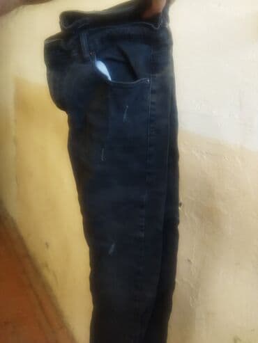 3 duymə koynək: Kişi geyim dəsti - 1 ədəd boz rəngli kişi şalvarı: yan ciblikli — 9