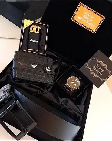 frank martin saat: Klassik Saat dəsti, rəng - Qara — 1