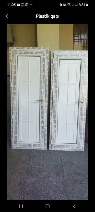 ucuz plastik qapi pencere: Yeni Plastik qapı Zamok ilə, Zəmanətli, Pulsuz quraşdırma, Rayonlara çatdırılma, Ödənişli çatdırılma — 16